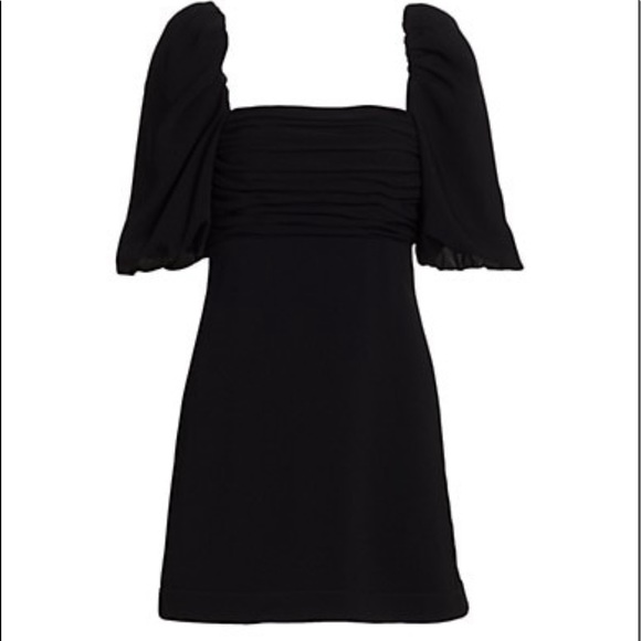 Cinq a Sept Odele Puff-Sleeve Mini Dress - Picture 3 of 3
